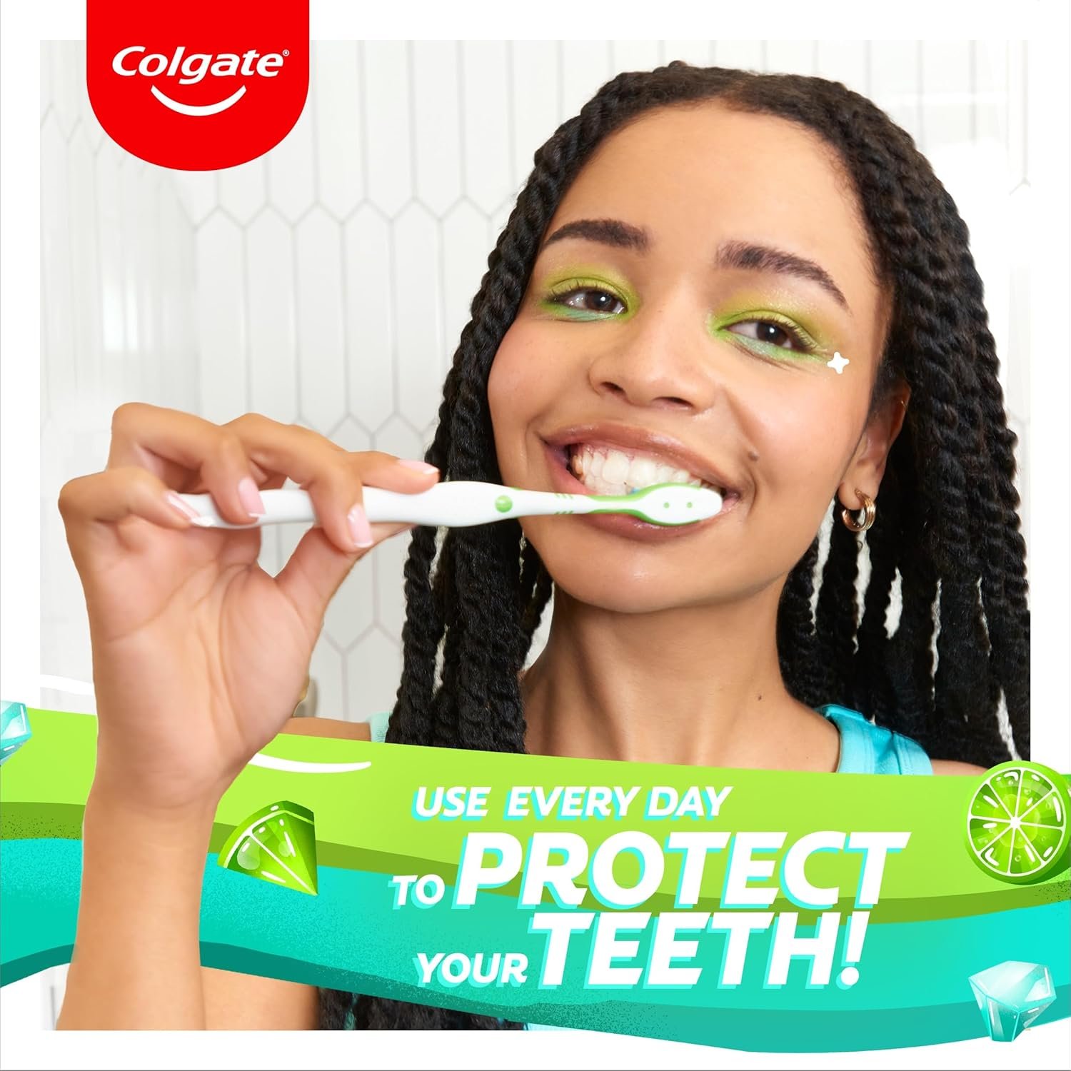 Colgate Max Fresh Fruit Fusion Peaches & Cream Flavoured Toothpaste 6 X 75ml