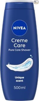 NIVEA Crème Care Shower Cream (500ml, Pack of 6)