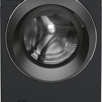 Hoover H-Wash 500 HW411AMBCB Freestanding Washing Machine, Large Capacity, 11 kg, 1400rpm, Black