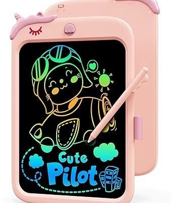 KOKODI Kids Toys for 3 4 5 6 Years Old Girls Boys Unicorn Gifts, 10 Inch LCD Writing Tablet Toddler Drawing Board,
