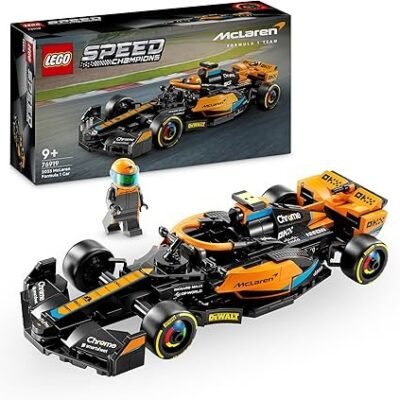 LEGO Speed Champions 2023 McLaren Formula 1 Race Car Toy for 9 Plus Year Old Kids