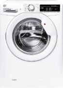 Hoover H-Wash 300 H3D4852DE Freestanding Washer Dryer, Sensor Dry, 8 kg/5 kg Load, 1400 rpm, White