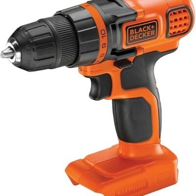 BLACK+DECKER 18 V Cordless Drill Driver - Bare Unit (Battery Not Included)