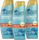 Head & Shoulders Anti-dandruff Shampoo, DermaXPRO | For Dry Scalp and Thinning Hair | 300ml (Pack of 3)