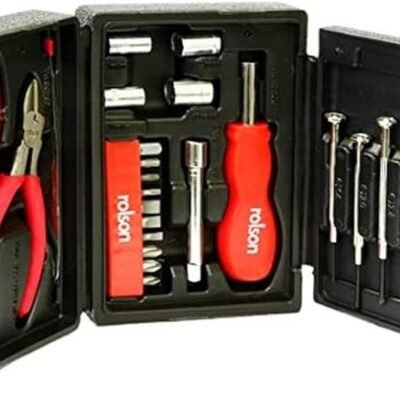Rolson 36039 25 pc Mini Tri Fold Tool Kit