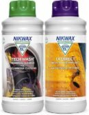Nikwax TECH WASH and TX DIRECT Twin Pack, Technical Cleaner and Wash-In Waterproofer for Waterproof Clothing, Cleans, Waterproofs, Revitalises Breathability, 2x 1L
