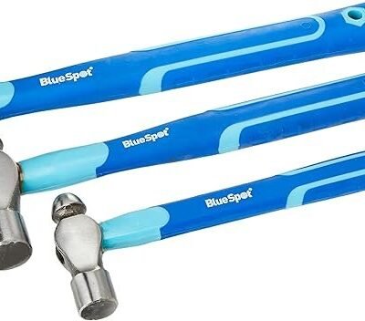 Blue Spot 26100 Ball Pein Hammer Set, Silver, Set of 3 Piece