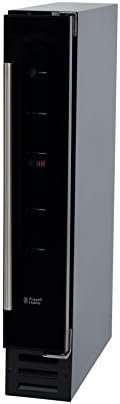 Russell Hobbs RHBI7WC1 7 Freestanding or Integrated Wine/Drinks Cooler, 7 bottle capacity, Black Glass