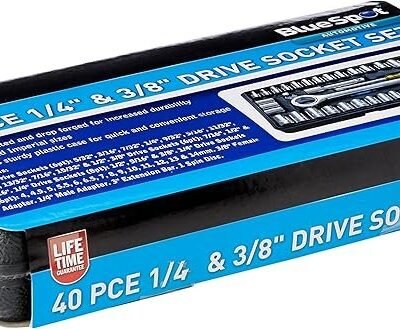 Blue Spot Tools 1535 B/SPOT Mixed Socket Set (40-Piece)