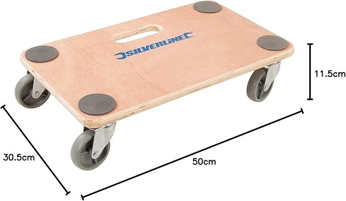 Silverline 647896 Platform Dolly 150 kg - Image 3